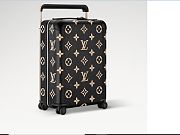 LOUIS VUITTON | Horizon 55 Monogram Empreinte embossed leather black/beige - 3