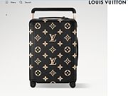 LOUIS VUITTON | Horizon 55 Monogram Empreinte embossed leather black/beige - 2