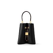 LOUIS VUITTON | Bloom PM Calfskin leather black - 4