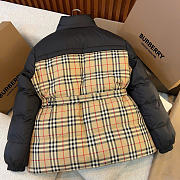 BURBERRY | Vintage check-pattern reversible padded jacket - 2