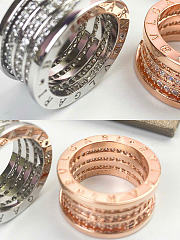 BVLGARI | Rings In Silver/Rose Gold - 2