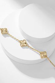 Van Cleef & Arpels | Alhumbra Vintage Necklace Gold Tone In Gold - 6