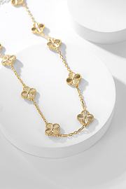 Van Cleef & Arpels | Alhumbra Vintage Necklace Gold Tone In Gold - 4