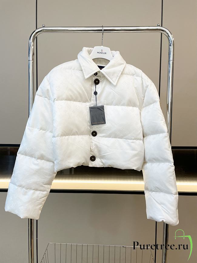 LOUIS VUITTON | Monogram Jacket 1AFUIR White - 1