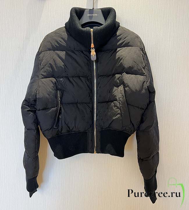 LOUIS VUITTON | Down Jacket Monogram In Black - 1