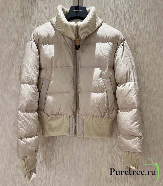 LOUIS VUITTON | Down Jacket Monogram In Light Pink - 1