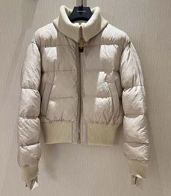 LOUIS VUITTON | Down Jacket Monogram In Light Pink