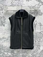 LOUIS VUITTON | Shearling Leather Gilet 1AGBW4 - 1