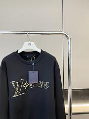 LOUIS VUITTON | Cotton Signature Crewneck Relaxed Fit - 4