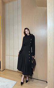 LOUIS VUITTON | Dress silk in black - 1