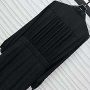 LOUIS VUITTON | Dress silk in black - 6