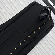 LOUIS VUITTON | Dress silk in black - 4