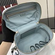 GUCCI | Ophidia medium travel bag Dusty blue GG Supreme canvas - 6