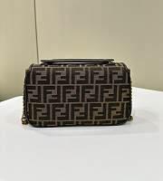 FENDI | Baguette Chain Midi Bag Brown - 5