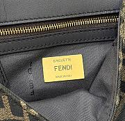 FENDI | Baguette Chain Midi Bag Brown - 2