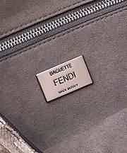 FENDI | Baguette Chain Midi Bag Beige - 4