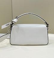 FENDI | Baguette leather Fendi by Marc Jacobs bag white Size 27 cm - 3