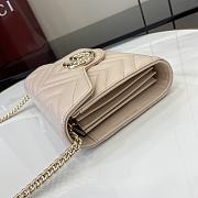 GUCCI | GG Marmont matelassé mini bag beige - 6