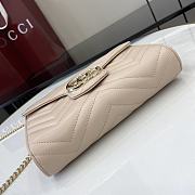 GUCCI | GG Marmont matelassé mini bag beige - 5