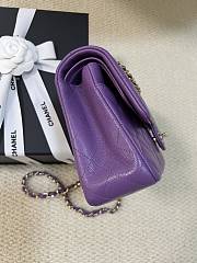 CHANEL | Classic Flap Bag Caviar In Purple Color - 5