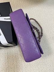 CHANEL | Classic Flap Bag Caviar In Purple Color - 2