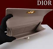 DIOR | Top handle Supple Calfskin Cannage Caro Wallet Beige - 4