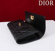 DIOR | Top handle Supple Calfskin Cannage Caro Wallet Black - 4