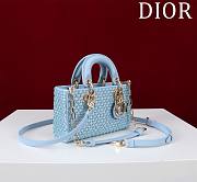 DIOR | Lady D-Joy Micro Bag Celestial Blue - 5