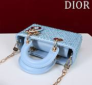 DIOR | Lady D-Joy Micro Bag Celestial Blue - 3