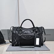 BALENCIAGA | Medium Le City tote bag black - 1