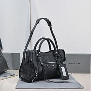 BALENCIAGA | Medium Le City tote bag black - 5