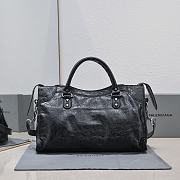 BALENCIAGA | Medium Le City tote bag black - 4