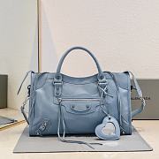 BALENCIAGA | Medium Le City tote bag blue - 1