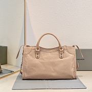 BALENCIAGA | Medium Le City tote bag beige - 4