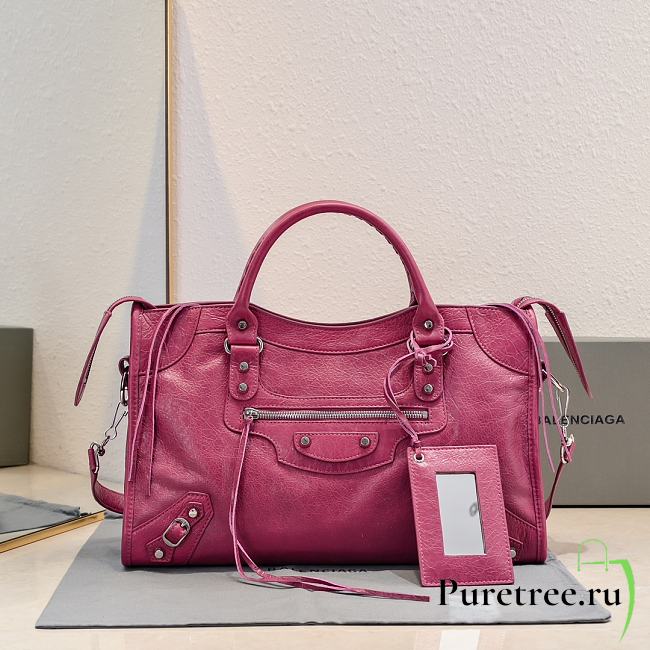 BALENCIAGA | Medium Le City tote bag pink - 1