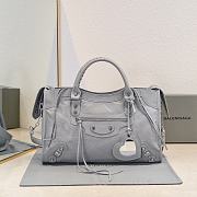 BALENCIAGA | Medium Le City tote bag gray - 1