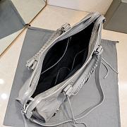 BALENCIAGA | Medium Le City tote bag gray - 6