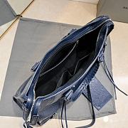 BALENCIAGA | Medium Le City tote bag dark blue - 5