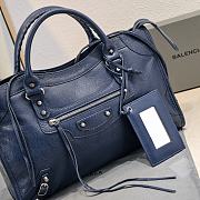 BALENCIAGA | Medium Le City tote bag dark blue - 3