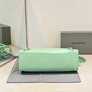 BALENCIAGA | Medium Le City tote bag green - 5