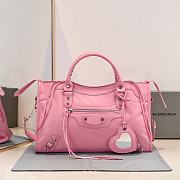 BALENCIAGA | Medium Le City tote bag in pink - 1