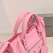 BALENCIAGA | Medium Le City tote bag in pink - 5