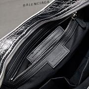 BALENCIAGA | Medium Le City tote bag silver - 2