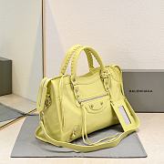 BALENCIAGA | Medium Le City tote bag yellow - 5