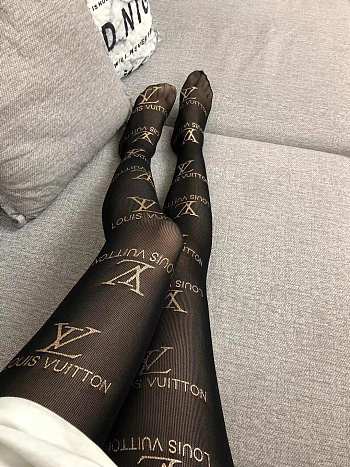 LOUIS VUITTON | Tights Black stockings