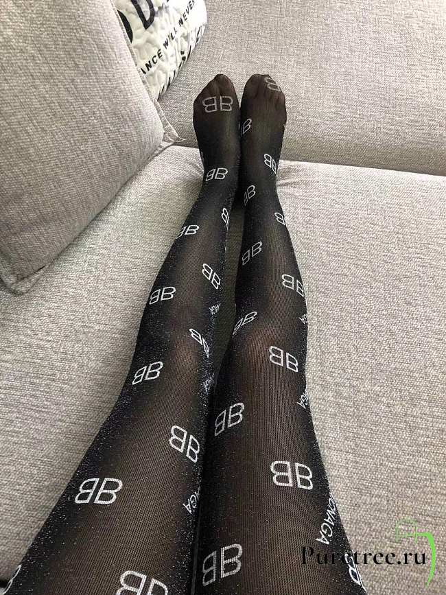 BALENCIAGA | Tights Black stockings - 1