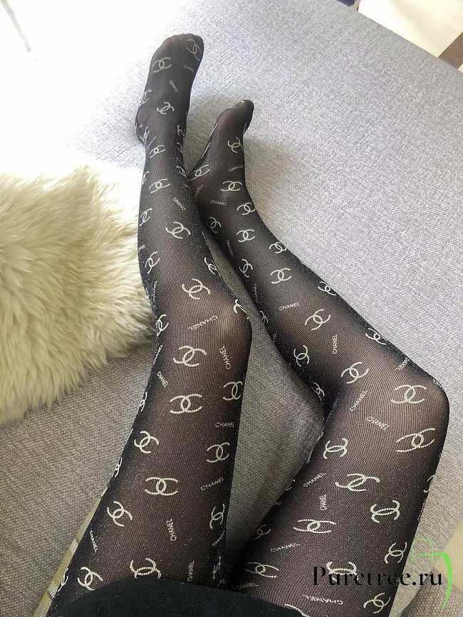 CHANEL | Tights Black stockings - 1