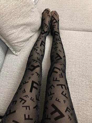 FENDI | Tights Black stockings 01