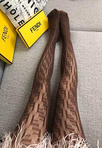 FENDI | Tights Brown stockings