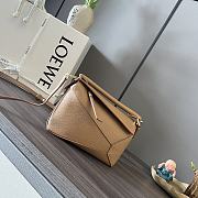 LOEWE | Mini Puzzle in classic calfskin brown bag - 1